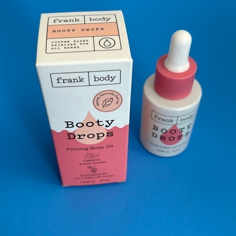 FRANK BODY Booty Drops Firming Body Oil NEW - Picture 5 of 8